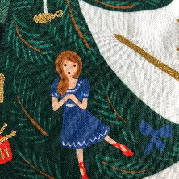 Anthropologie Rifle Paper Co. Nutcracker Pillow - Picture 5 of 8